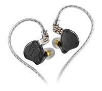 KZ ZS10 PRO X in Ear Monitor,4BA+1DD 5 Drivers IEM Earphones HiFi in Ear Headphones with Alloy Faceplace Detachable Cable for Gaming Audiophile Musician DJ Stage Wired Earbuds(Matte Black,Without Mic)
