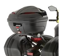 Kappa Moto Kz4104 Monokey/monolock Top Case Rear Fitting Silver