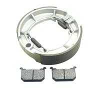 KZ550 LTD Shaft Spectre 550 Sports Motorcycle Brake Pads And Shoes Kit Set Compatible With A2-A4 M1 C1-C4 F1 F2 Models Front And Rear Brake System