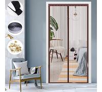 KZhanmy Magnet Fly Screen Door Insect Protection, Magnetic Mosquito Net,Automatic Closed Anti-Mosquito Curtain for Balcony and Patio Door-Brown-A||70x200cm