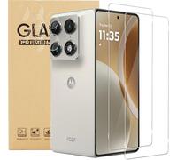 KZIOACSH 2+2 Pack Exterior Screen Protector for Motorola Razr Fold with Camera Lens Protector, 9H Hardness HD Clear Bubble Free Anti-Scratch Protective Tempered Glass Film for Motorola Razr Fold