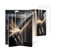 KZIOACSH 2+2 Pack Inner+Exterier Screen Protector for Honor Magic V5 5G, HD Clarity Elastic Edge Soft TPU Fingerprint Unlocking Scratchproof Bubble Free Cover Film FOR Honor Magic V5 5G