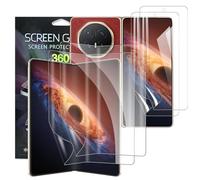KZIOACSH 2+2 Pack Inner + Exterier Screen Protector for Honor Magic V6 5G, HD Clear Elastic Edge Soft TPU Fingerprint Unlocking Selfhealing Bubble Free Screen Guard Film for Honor Magic V6 5G