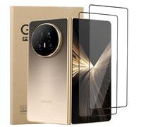 KZIOACSH 2 Pack Exterier Screen Protector for HONOR Magic V5 5G, HD Clarity 3D Curved Round Edge High Sensitivity Anti-Scratch Ant-Oil Bubble Free Protective Screen Film