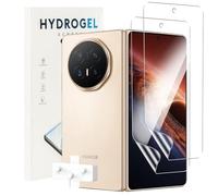 KZIOACSH 2 Pack External Screen Protector for Honor Magic V6/V5/V3/V2, HD Clarity Elastic Edge Soft TPU Fingerprint Unlocking Scratchproof Bubble Free Protective Screen Guard Film