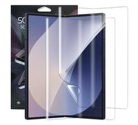 KZIOACSH 2 Pack Inner Screen Protector for Samsung Galaxy Z Fold 7/Samsung Galaxy Z Fold7, HD Clarity Elastic Edge Soft TPU Fingerprint Unlocking Scratchproof Bubble Free Protective Cover Film