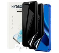 KZIOACSH 2 Pack Privacy Screen Protector for Google Pixel 10a, Ultra Slim Anti-Scratch Anti-Spy Protective Soft TPU Fingerprint Unlocking Bubble Free Screen Film