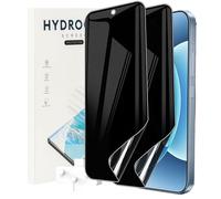 KZIOACSH 2 Pack Privacy Screen Protector for Xiaomi 17, Ultra Slim Anti-Scratch Anti-Spy Protective Soft TPU Fingerprint Unlocking Bubble Free Screen Film