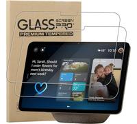 KZIOACSH 2 Pack Screen Protector for Amazon Echo Show 11 11 Inch, Ultra Clear 9H Hardness Touch Sensitive Anti-Scratch Anti-Fingerprint Protective Tempered Glass Screen Guard