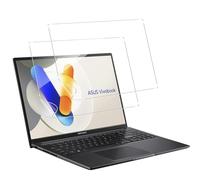 KZIOACSH 2 Pack Screen Protector for ASUS Vivobook 16 16 Inch, Ultra Slim HD Clarity Touch Sensitive Scratch-Resistant Shatterproof Bubble Free PET Screen Guard for TASUS Vivobook 16