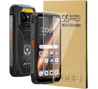 KZIOACSH 2 Pack Screen Protector for Blackview ROCK 1, Ultra Slim 9H Hardness HD Clear Oleo-phobic Coating Anti-Scratch Bubble Free Protective Tempered Glass Film for Blackview ROCK 1