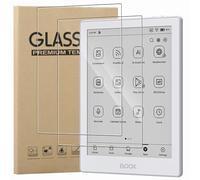 KZIOACSH 2 Pack Screen Protector for BOOX Tablet Go 6 E Ink Tablet 6 Inch, Ultra Clear 9H Hardness Touch Sensitive Anti-Scratch Anti-Fingerprint Protective Tempered Glass Film