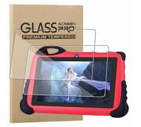 KZIOACSH 2 Pack Screen Protector for C idea CM91/C idea 7-inch Tablet for Kids 7 Inch, Ultra Clear 9H Hardness Touch Sensitive Anti-Scratch Anti-Fingerprint Tempered Glass Film