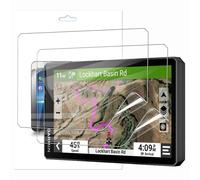 KZIOACSH 2 Pack Screen Protector for Garmin zumo XT 2, Ultra Slim HD Clarity Touch Sensitive Scratch-Resistant Shatterproof Bubble Free PET Screen Guard for Garmin zumo XT 2