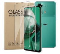 KZIOACSH 2 Pack Screen Protector for HMD Pulse 2 Pro, Ultra Slim 9H Hardness HD Clear Oleo-phobic Coating Anti-Scratch Bubble Free Protective Tempered Glass Film for HMD Pulse 2 Pro