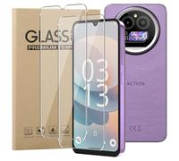 KZIOACSH 2 Pack Screen Protector for IIIF150 Action A5 Pro, Ultra Slim 9H Hardness HD Clear Oleo-phobic Coating Anti-Scratch Bubble Free Protective Tempered Glass Film for IIIF150 Action A5 Pro