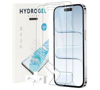 KZIOACSH 2 Pack Screen Protector for iPhone 17 Air, HD Clarity Elastic Edge Soft TPU Fingerprint Unlocking Scratchproof Bubble Free Protective Cover Film for iPhone 17 Air