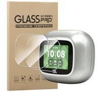 KZIOACSH 2 Pack Screen Protector for JBL Live Buds 4, Ultra Clear 9H Hardness Touch Sensitive Bubble-free Anti-Scratch Anti-Fingerprint Shatterproof Tempered Glass