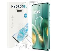 KZIOACSH 2 Pack Screen Protector for Motorola Edge 60 Neo, HD Clarity Elastic Edge Soft TPU Fingerprint Unlocking Scratchproof Bubble Free Protective Cover Film for Motorola Edge 60 Neo