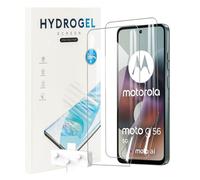 KZIOACSH 2 Pack Screen Protector for Motorola Moto G56, HD Clarity Elastic Edge Soft TPU Fingerprint Unlocking Scratchproof Bubble Free Protective Cover Film for Motorola Moto G56