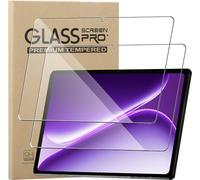 KZIOACSH 2 Pack Screen Protector for OnePlus Pad Go 2 12.1 Inch, Ultra Clear 9H Hardness Touch Sensitive Anti-Scratch Anti-Fingerprint Protective Tempered Glass Film
