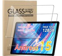 KZIOACSH 2 Pack Screen Protector for SVITOO P10/SVITOO Tablet Android 15 2025 10.1 Inch, Ultra Clear 9H Hardness Touch Sensitive Anti-Scratch Anti-Fingerprint Protective Tempered Glass Screen Guard