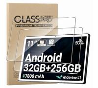 KZIOACSH 2 Pack Screen Protector for TT.KIDS Tablet 11 inch/TT.KIDS K6PRO | [Case Friendly] HD Clear Touch Sensitive Shatterproof Anti-Scratch Anti-oil Bubble-Free Impact-Resistant Screen Guard Film