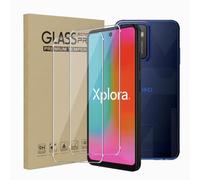 KZIOACSH 2 Pack Tempered Glass Screen Protector for HMD Fusion/XPLORA HMD Fusion X1/HMD Fuse, Ultra Slim 9H Hardness HD Clear Oleo-phobic Coating Anti-Scratch Bubble Free Protective Film