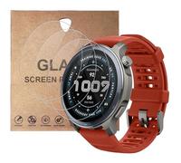 KZIOACSH 3 Pack Screen Protector for Amazfit Balance 2, 2.5D Round Edge 9H Hardness HD Clear Anti-Scratch Anti-Fingerprint Bubble-Free Protective Tempered Glass Film for Amazfit Balance 2