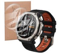 KZIOACSH 3 Pack Screen Protector for Amazfit T-Rex Ultra 2 51mm, Ultra-thin HD Clear Soft TPU Anti-Fingerprint Anti-Scratch Self-Healing Protective Screen Guard Film