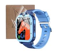 KZIOACSH 3 Pack Screen Protector for Blackview 4G Kids Smart Watch/Z20 Kids Smart Watch, Ultra-thin Anti-Scratch Anti-Fingerprint Self-Healing Soft TPU Bubble Free Protective Screen Film,NOT GLASS