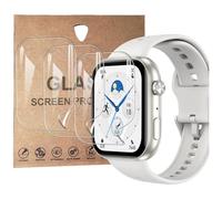 KZIOACSH 3 Pack Screen Protector for HONOR Watch 2i, Ultra Slim Scratch Resistant Anti-Fingerprint Self-Healing Flexible Soft TPU Bubble Free Protective Screen Guard