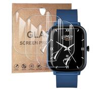 KZIOACSH 3 Pack Screen Protector for Limit 37mm Blue Unisex Smart Watch, Ultra Slim Scratch Resistant Anti-Fingerprint Self-Healing Flexible Soft TPU Bubble Free Protective Screen Guard