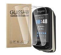 KZIOACSH 3 Pack Screen Protector for Magene C506 GPS/C506/C506 Pro, 2.5D Round Edge 9H Hardness HD Clear Anti-Scratch Anti-Fingerprint Bubble-Free Protective Tempered Glass Film