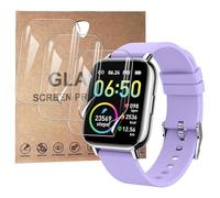 KZIOACSH 3 Pack Screen Protector for Motast P32/Motast Smart Watch 1.69inch, Ultra Slim Scratch Resistant Anti-Fingerprint Self-Healing Flexible Soft TPU Bubble Free Protective Screen Guard