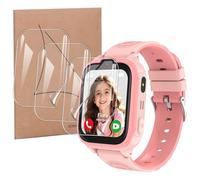 KZIOACSH 3 Pack Screen Protector for POFIBO 4G Kids Smartwatch 1.83 Inch, Ultra Slim Scratch Resistant Anti-Fingerprint Self-Healing Flexible Soft TPU Bubble Free Protective Screen Guard