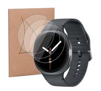 KZIOACSH 3 Pack Screen Protector for Samsung Galaxy Watch 8 44mm/Galaxy Watch8 44mm, 2.5D Round Edge 9H Hardness HD Clear Anti-Scratch Anti-Fingerprint Bubble-Free Protective Tempered Glass Film