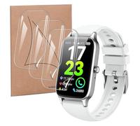 KZIOACSH 3 Pack Screen Protector for Soudorv Smart Watch for Men Women/Soudorv P97 1.57 Inch, Ultra Slim Self-Healing Soft TPU Scratch Resistant Anti-Fingerprint Bubble Free Dispaly Screen Film