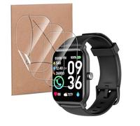 KZIOACSH 3 Pack Screen Protector for STECEi Smart Watch, Ultra-thin Flexible Scratch Resistant Anti-Fingerprint Self-Healing Soft TPU Bubble Free Protective Screen Film,NOT GLASS
