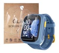 KZIOACSH 3 Pack Screen Protector for TCL MOVETIME MT48 4G, Ultra Slim HD Clarity Elastic Edge Soft TPU Fingerprint Unlocking Bubble Free Protective Cover Film for TCL MOVETIME MT48 4G