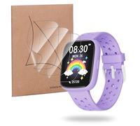KZIOACSH 3 Pack Screen Protector for TICTIKY BW03/BW02/TICTIKY Smart Watch for Kids 1.83 Inch, Ultra-thin Flexible Scratch Resistant Anti-Fingerprint Self-Healing Soft TPU Bubble Free Screen Film