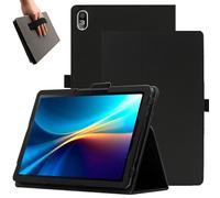 KZIOACSH Case for Acer Iconia Tab V11 (V11-11-81BJ) Tablet 11 Inch, Full Coverage PU Leather Folding Stand Folio Cover Auto Sleep/Wake Anti-Scratch Back Case with Pencil Holder and Wrist Strap,Black
