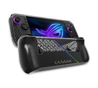 KZIOACSH Case for ASUS Rog Ally X, Full Protection Shock-Absorption Soft Silicone Protective Case Protector Lightweight Anti-Fingerprint Anti-Scratch Gaming Console Rugged Skin Cover,Clear