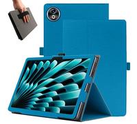 KZIOACSH Case for DOOGEE T40 Pro, Lightweight Shockproof Soft Silicone Reinforced Corners Anti-Drop Anti-Scratch Rugged Tablet Cover with Adjustable Kickstand for DOOGEE T40 Pro,Sky Blue