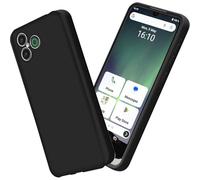 KZIOACSH Case for Doro Aurora A30, Ultra Slim Drop Protection Silky-Soft Touch Matte TPU Anti-Fingerprint Anti-Scratch Shockproof Bumper Cover for Doro Aurora A30,Black