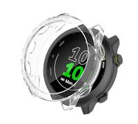 KZIOACSH Case for Garmin Forerunner 55, All Around Anti Drop Hard PC Proctective Bumper Cover [Without Screen Protector] Ultra Slim ScratchProof ShockProof Skin Cover Shell, Clear