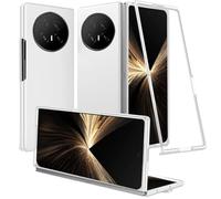 KZIOACSH Case for Honor Magic V5 5G, Flexible Ultra Slim Drop Protection Anti-Fingerprint Silky-Soft Touch Matte TPU Anti-Scratch Shockproof Bumper Skin Cover for Honor Magic V5 5G,White