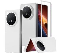 KZIOACSH Case for Honor Magic V6 5G, Ultra Slim Drop Protection Silky-Soft Touch Matte TPU Anti-Fingerprint Anti-Scratch Shockproof Bumper Cover for Honor Magic V6 5G,White