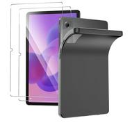 KZIOACSH Case for Lenovo Idea Tab 11.0 inch/Tab K11 Gen 2 with 2 Tempered Glass, Flexible Ultra Slim Anti-Scratch Soft TPU Lightweight Matte Silky-Soft Touch Anti-Fingerprint Protective Back Cover