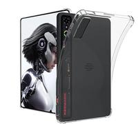 KZIOACSH Case for REDMAGIC Astra Gaming Tablet/RedMagic Tablet 3 Pro, Flexible Ultra Slim Soft TPU Reinforced Corners Shockproof Crystal Clear Anti-Drop Non-Scratch Protective Skin Bumper Cover